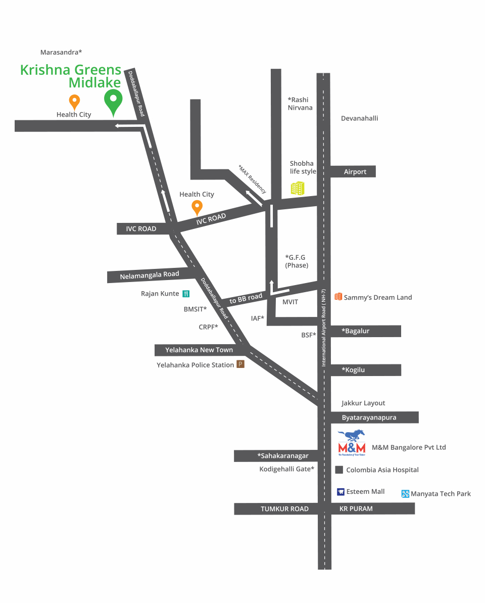 Krishna Greens Midlake